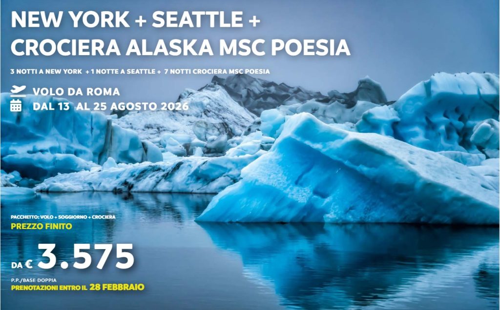 CROCIERA ALASKA MSC POESIA